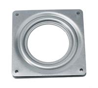 Heavy Duty Swivel Bearing Turntable Plate 360 Degree Rotating Lazy Susan Hardware for for Chairs Stools Displays Car Seats Galvanized Steel 2in 3in 4in Options(4inches)