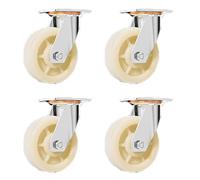 Heavy Duty Swivel Casters Set - Industrial Grade Wheels for Home and Workshop Mobility