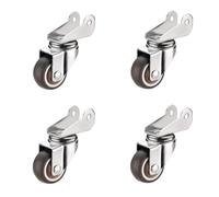 Heavy Duty Swivel Castor Wheels - Silent, Durable Castors for Furniture & Equipment, Heavy Duty Caster Wheels for Smooth Mobility & Easy Maneuverability