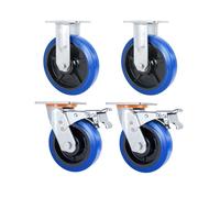 Heavy-Duty Swivel Cs Industrial Wheels Various Sizes for Easy Movement of Heavy Items - Perfect for Medium to Heavy Loads (F+B)