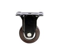 Heavy Duty Swivel Furniture Castors, Castor Wheels,With Mounting Plate,Dual Locking,Silent,1pcs,Replacement For Workbench Industrial Machine Trolley(Standard,5in)