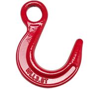 Heavy Duty Swivel Hook Large Opening Hook Lifting Eye Hook Container Hook Forged Wide Mouth High Strength Hook Lifting Rigging Crane Hook Swivel Lifting Hook(3.2T)