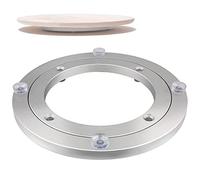 Heavy Duty Swivel Turntable Lazy Susan, Rotating Turntable Base Bearing Silver 12-100 cm(20 cm)