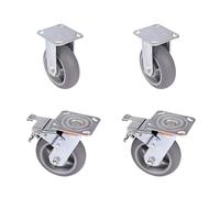 Heavy-Duty Swivel Workbench Wheels Steel Construction High Load Capacity Wide Design for Enhanced Stability Perfect for Carts and Heavy Equipment.