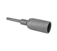Heavy Duty T Post Ground Rod Driver, Forged Steel Grounding Rod Driver for Hammer Drill, with Thick Metal Wall for SDS Plus Fits 1.2in, 1.8in, 2.6in Inner Diameter (30mm)