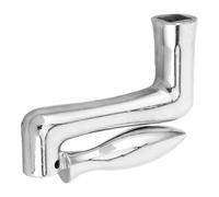 Heavy Duty Table Handle Stainless Steel Crank Handle for Adjustable Lift | Manual Lifting Table Handle, Ergonomic Height Tuning, Silver Finish for Standing Desk Frame and Rv Table