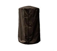Heavy Duty Tabletop Heater Cover, 61x96.5cm Round Stand-Up Patio Heater With Table Cover- Waterproof & Dustproof for All Weather Protection (Brown)(Coffee)