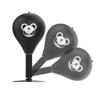 Heavy Duty Tabletop Punching Ball with Alloy Spring, Desk Stress Buster for Adults & Kids, Strong Suction Boxing Bag for Office, Home, Indoor Use, Fun Fitness Gift for Men Women Teens
