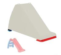 Heavy Duty Tarp for Slide Waterproof Dust Cover 210D Oxford Cloth Tearproof Protection for Kids Play Area 120x51x70cm Brown(WHite)