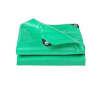 Heavy Duty Tarpaulin 110 x 160 cm Waterproof Reinforced Eyelets Thick Durable Lightweight Mould-Resistant Dust Builders Tarp Large for Garden, Light green