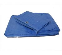 Heavy Duty Tarpaulin 9' x 12' | 2.7 x 3.6 Metres Contractor Waterproof Sheet