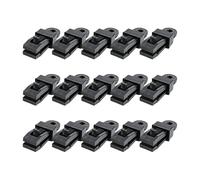 Heavy Duty Tarpaulin Clips, 15 Pieces Multi-Purpose Clips Fixed Camping Outdoor | Clips Fasteners for Tent - Outdoor Use Car Tarps Pool Canvas Sun Awning and Parasol