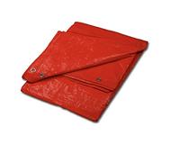 Heavy duty tarpaulin, waterproof cover, strengthened tarpaulin with eyelets every meter, UV protected, lightweight, easy to handle. For farm, garden, body shop, garage, leisure, etc. (3 x 3 m, Orange)