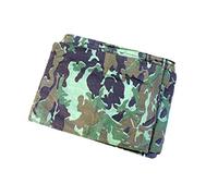 Heavy duty tarpaulin, waterproof cover, strengthened tarpaulin with eyelets every meter, UV protected, lightweight, easy to handle. For farm, garden, body shop, garage, leisure, etc. (4 x 5 m, Camo)