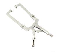 Heavy Duty Telescopic Slide Locking Pliers, Adjustable 9-14 Inch Welding C-Clamp for CNC Metalworking, Automotive Repair and Household Tasks