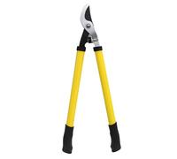 Heavy Duty Telescopic Tree Loppers 60cm Powerful Ratchet Bypass Pruning Shears for Thick Branches Shrubs & Trees Extendable Long Handle Garden Secateurs with Comfort Grip (Yellow)