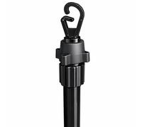 Heavy Duty Telescopic Washing Line Pole - Extendable Clothes Pole (Up to 2.4m) - Sturdy Outdoor Clothesline Support - Weather-Resistant and Adjustable Washing Line Prop - (1-Pack)