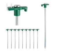 Heavy-duty tent pegs Galvanized Ground Anchors 25 cm Heavy-Duty Tent Stakes
