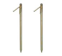 Heavy Duty Tent Stakes Set of 2, For Rocky Terrain, 51 cm, Camping
