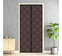 Heavy-Duty Thermal Insulated Magnetic Door Curtain, Automatic Closure, EVA Material, Energy-Efficient, Reduces Sound, 140x200cm, Temporary Use, Easy Installation