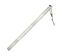 Heavy Duty Thick Steel Ruler, Straight Edges Metal Ruler Measuring Tool, Steel Hardened Centimeter Inch Scale Measuring Tool Rulers, Car Mounted Multifunctional Rulers for Students and Engineers