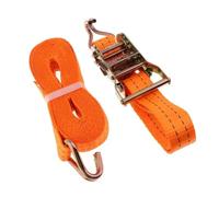 Heavy Duty Tie Down Ratchet Strap, 2PCS 5m*38mm Heavy Duty Tie Down With Metal Buckle Adjustable Cargo Strap Luggage Cargo Lashing Strap For Car Motorcycle Ratchet(200x3.8cm)