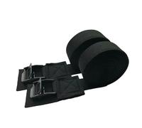 Heavy Duty Tie Down Straps, Fasten The Strap, 2pcs New 2/3/4/5m*2.5cm Black Tie Down Strap Strong Ratchet Belt Bag Cargo Lashing(500x2.5cm 2pcs)