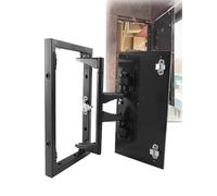 Heavy Duty Tile Hinge Hidden Door Access Panel, 6cm Thickness for Stone Tile and Marble, Fire Rated Design for Invisible Door Access