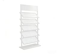 Heavy Duty Tile Sample Display Rack, Anti-Slip Iron Flooring Holder For Retail Showroom And Trade Show, Multi-Tier Building Material Organizer