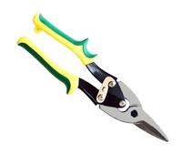 Heavy Duty Tin Sheet Snips Iron Sheet Scissor Industrial Tool for Left Right Straight Cut with Ergonomic Leverage Design Professional Iron Shears