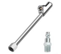 Heavy Duty Tire Chuck Inflator Designed for Dually Tires on Trucks and Buses User Friendly (1Pcs)