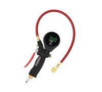 Heavy Duty Tire Pressure Gauge Digital Tire Inflator Strap LED Display