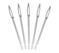 Heavy Duty Tire Repair Set - 5pcs Steel Plug Tools, Split Eye Needles Provide Quick Fix for Flats | Perfect for Car Truck SUV Maintenance, Garage Work, Roadside Service, Use, Tire Care, Safety