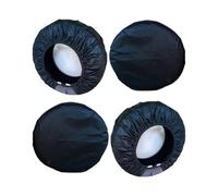 Heavy Duty Tire Shield Protectors For 21-32 Inch Black Color Fade Resistant Car Truck Accessories 4pcs All Weather SUV Tire Protectors