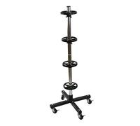 Heavy Duty Tire Storage Tree Wheel Rack Holder Garage Trolley with Wheels