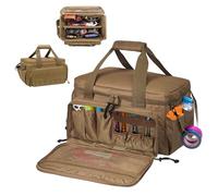 Heavy Duty Tool Bag with Waterproof Base & Padded Bottom for Electricians
