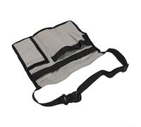 Heavy-Duty Tool Belt Pouch 6 Pockets Adjustable Waist Lightweight Storage Bag for Carpenters Electricians Plumbers Construction Workers Gardening DIY Projects 12 Inches(Gray)