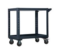 Heavy Duty Tool Cart with Lockable Wheels and Storage Organizer, 200kg Capacity for Garage Workshop Repair Use