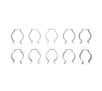 Heavy Duty Tool Spring Clips 10 Count for Organizing Tools and Other Items (25mm)