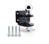 Heavy Duty Tow Ball & Pin Towing Hitch Coupling - 3500kg Max Load Tow Jaw with Fixing Bolts for Caravans Trailers Trucks