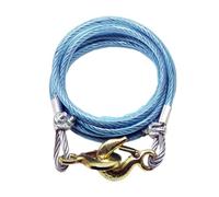 Heavy Duty Tow Cable, Steel Wire Rope with Swivel Hook and PVC Casing for Towing Trucks and Wreckers