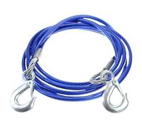 Heavy-Duty Tow Strap Steel Wire Towing Strap Car Supplies Anti-Slip High Tensile Strength For Truck Boats Motorcycles