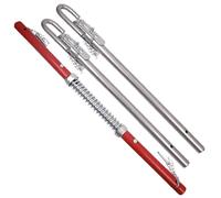 Heavy Duty Towing Bar for Auto Repair and Recovery, Removable Tow Hitch with Two-Way Cushioning for Secure Trailer Attachment