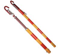 Heavy Duty Towing Bar for Auto Repair and Recovery, Removable Tow Hitch with Two-Way Cushioning for Secure Trailer Attachment