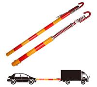 Heavy-Duty Towing Bar for Secure Vehicle Transport, Anti-Collision Design with Steel Spring Damper, Ideal for Pickup Trucks/SUVs/Trucks, Quick Installation