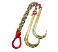 Heavy-Duty Towing Hook for Transport Chains, Durable 4T/5T Capacity, Long Handle Design for Vehicle Towing Needs