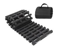 Heavy Duty Traction Aid Mats - Portable Tire Traction Pads | Multifunctional Lightweight Equipped Snow, Sand and Mud Exit Mats for SUVs, Trucks, RVs and Cars
