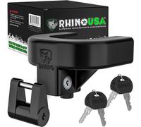 Heavy Duty Trailer Hitch Lock - Black 2-5/16in