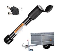 Heavy Duty Trailer Hitch Lock - Lock Pin | Trailer Hitch Receiver Locking Pin, Padlock Style And Swivel Head， 5/8 Inch Bent Pins For Class III IV 2 2 Inch Receiver, Fits Bike Rack Tray Ball Mount