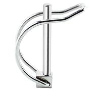 Heavy Duty Trailer Lock Pin - Coupler Safety Peg, Stainless Hitch Fastener | Anti Steel Attachments, Secure Towing Connector Clips, Rugged Latch Locking Pieces, Pin for Farm Trailer Boat Use